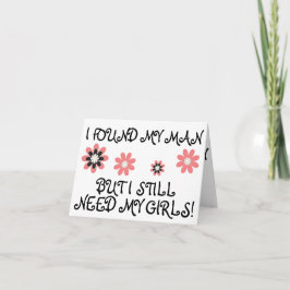 Convite Você será minha dama de honra? (flores)