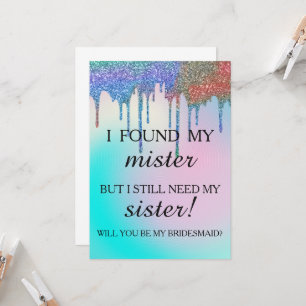 Convite Você será minha dama de honra? Invi de Drivers Dou