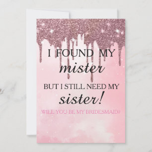 Convite Você será minha dama de honra? Invi de Drivers Dou