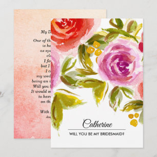 Convite Você será minha dona de casa?Convites Personaliz