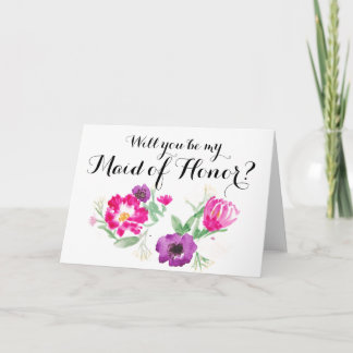 Convite Você será minha Madrinha de casamento?