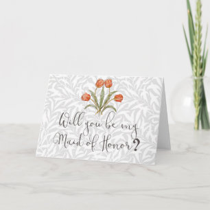 Convite Você será minha Madrinha de casamento?