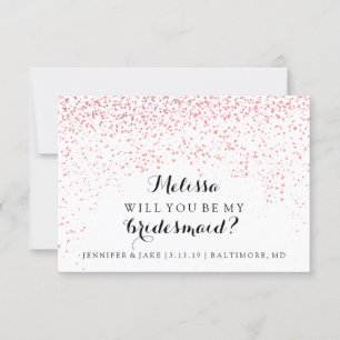 Convite Você Será Minha Mulher-De-Cabeça - Confetti Fab