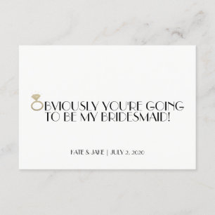 Convite Você Será Minha Porta-Cabras - Diamondamente Doura