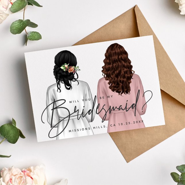 Convite Você Será Minha Porta-Voz? Raparigas em Robes V2 I (Criador carregado)