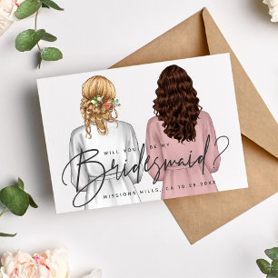 Convite Você Será Minha Porta-Voz? Raparigas em Robes V2 I