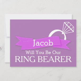 Convite Você Será Nosso Portador De Anéis?