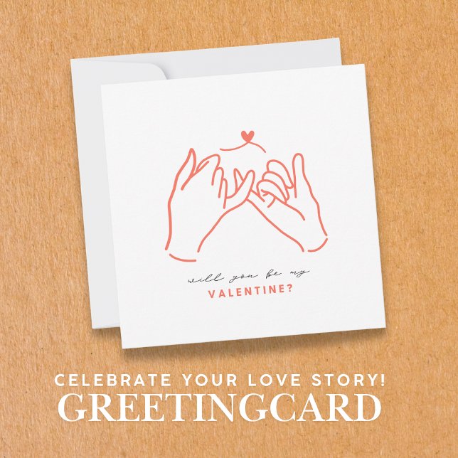 Convite Você Será O Meu Namorados Pinkie Promise Card? (Heartfelt Connection: Pinkie Promise Valentine Card!
I Seal Your Sweetest Vows! I Birthday Depot)