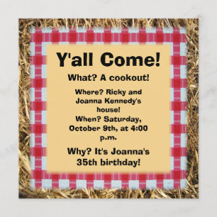 Convite Você vem evento informal