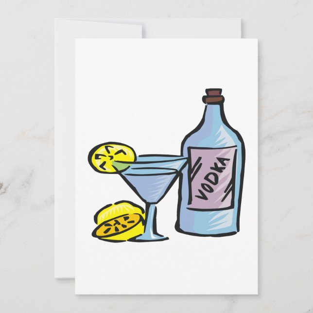 Convite Vodka (Frente)