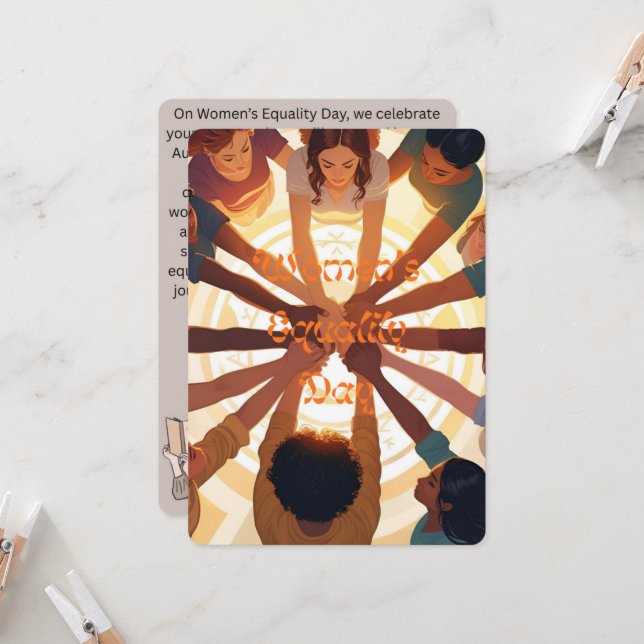 Convite “Voices of Equality: A Tribute to Women's Power” (Frente/Verso In Situ)