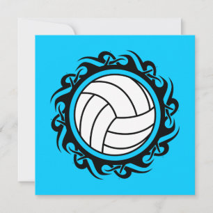 Convite voleibol tribal