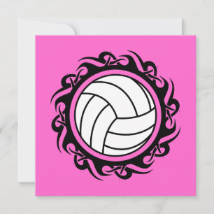Convite voleibol tribal