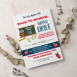 Convite Voltar ao FLYER do Fusor de Recursos Escolares