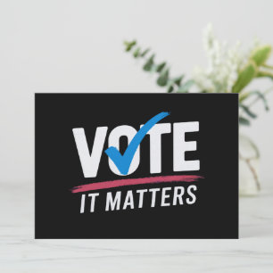 Convite Votar Eleição 2024 Eleitor Democrata Política