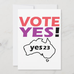 Convite Vote Sim Para A Voz Dos Indígenas Australianos