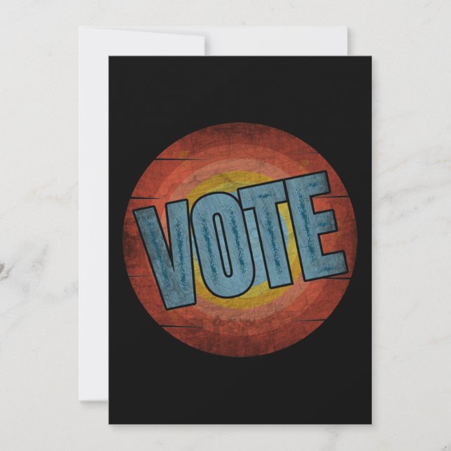 CONVITE VOTO VINTAGE (Frente)