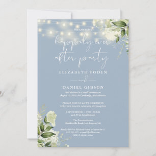 Convite Votos de Casamento da Festa Verde para Sempre
