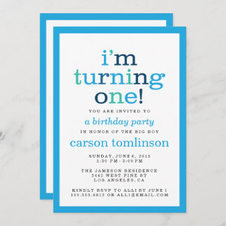 Convite Vou me transformar em um! Festa de aniversário Mod