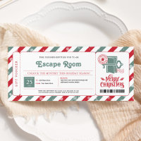 Voucher de Natal para Escape Room