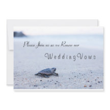 Vow Renewation Sea Turtle