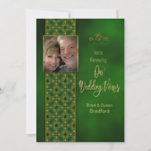 Convite VOWS IRLANDÊS RENOVANDO, Foto Inserida