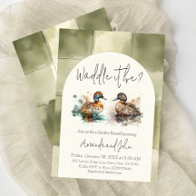 Waddle Elegante É A Revelação De Gênero Do Pato De