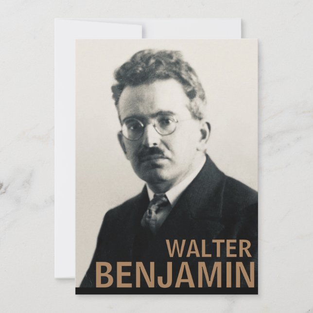 Convite Walter Benjamin (Frente)