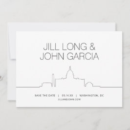 Convite Washington DC Salve a Data