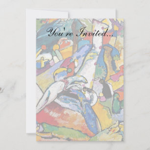 Convite Wassily Kandinsky - Composição II - Arte Abstrato