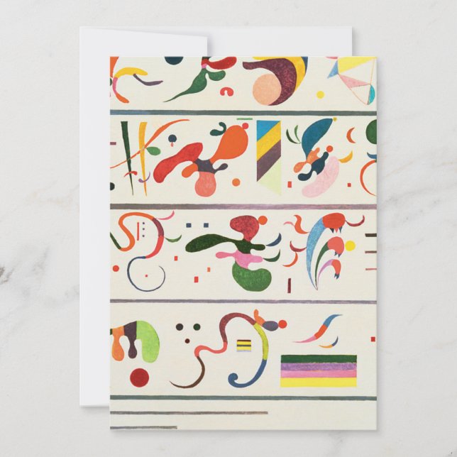 Convite Wassily Kandinsky - Sucessão (Frente)