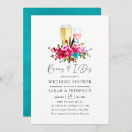 Convite Watercolor Boho Chic Floral Breve Antes Do I Dos