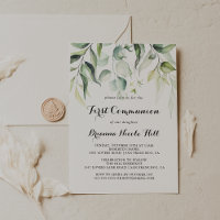 Watercolor Eucalyptus Greenery Primeira Comunidade