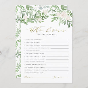 Convite Watercolor Greenery Que Conhece A Melhor Placa Da