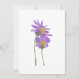 Convite Watercolor Minimalist Botanical Art