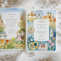 Watercolor Munique Oktoberfest Weditation
