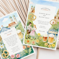 Watercolor Munique Oktoberfest Weditation