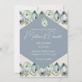 Convite Watercolor Oyster