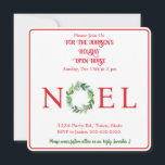 Convite Watercolor Winter Wreath PERSONALIZE<br><div class="desc">Convite para Feriado de Trabalho de arte de Aquarelas pintadas à mão. Personalize com sua mensagem. Vários tons de pinheiro verde com bagas vermelhas fazem com que esta design seja perfeita para qualquer ocasião festiva. Personalize ou personalize este design. Muitos produtos de coordenação disponíveis. Eu adoro pintura e design! Espero...</div>