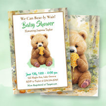 We Can Bear-ly Wait! Boy's Baby Shower