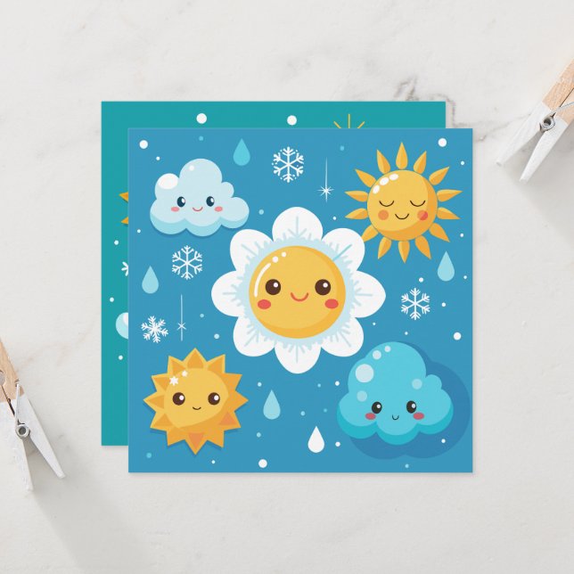 Convite Weather Wonders (Frente/Verso In Situ)