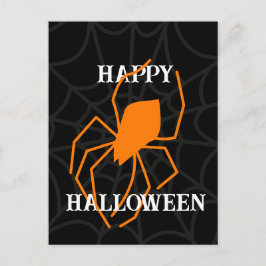 Convite Web personalizado para o halloween Spider
