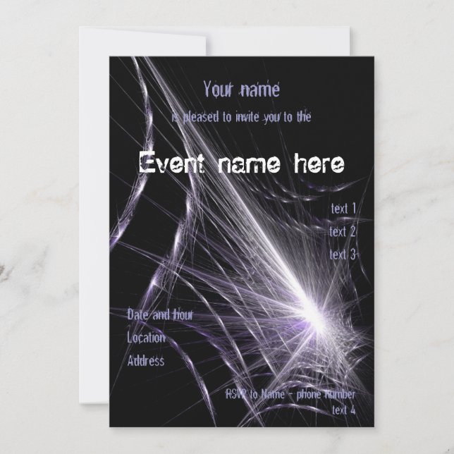 Convite Web Spider (Frente)