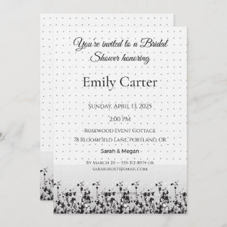 Convite Wedding Bridal Shower | Elegant Invite Design