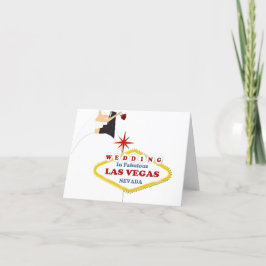 Convite Wedding in Las Vegas Card