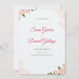 Convite wedding invitastion