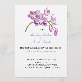 Convite Wedding Invitation