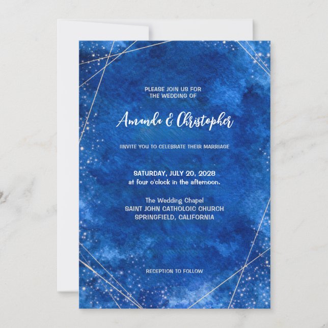 Convite Wedding Invitation (Frente)