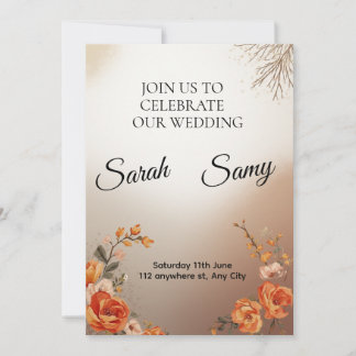 Convite Wedding Invitation