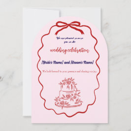 Convite wedding invitation